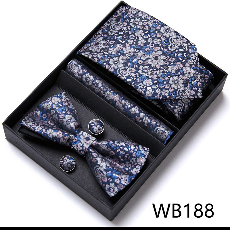 Men's Business Dress Wedding Bow Tie Suit Saor Style