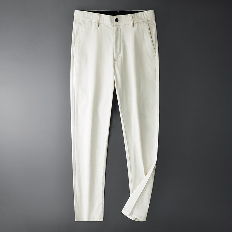 Men's Breathable Elastic Thin Business Casual Pants
