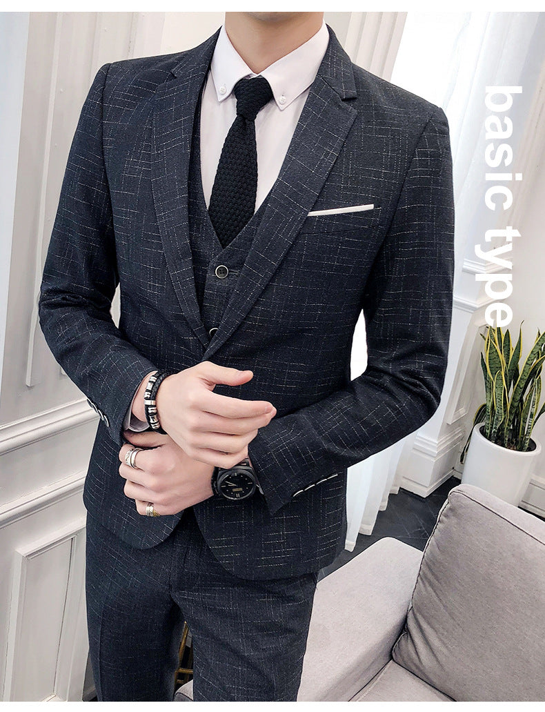 Wedding groomsmen wedding suit men's suit Saor Style