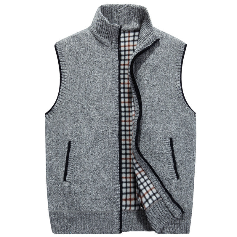 Knitted sweater body warmer