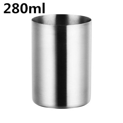 Stainless steel egg-shaped beer mug Saor Style