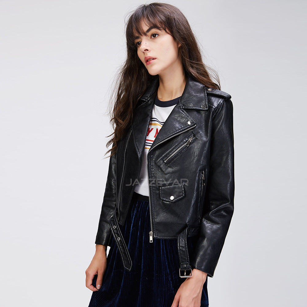 PU Leather Jacket Saor Style