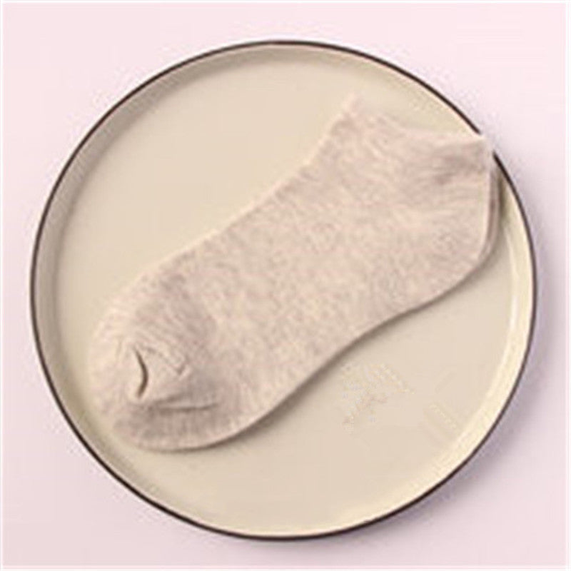5 pairs of Short Socks Boat Socks Ladies Socks White Socks Student Socks