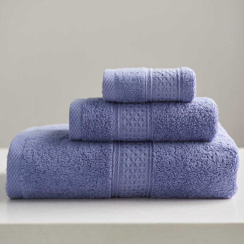 Minimalist Style Square Towel Towel Bath Towel Set Towel Pure Cotton Saor Style