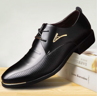luxury Brand Classic Man Pointed Toe Dress Shoes Mens Patent Leather Black Wedding Shoes Oxford Formal Shoes Big Size fashion Saor Style