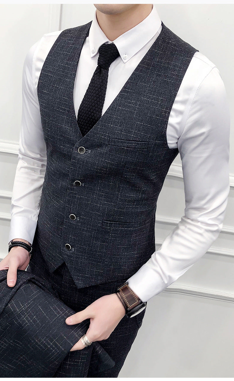 Wedding groomsmen wedding suit men's suit Saor Style