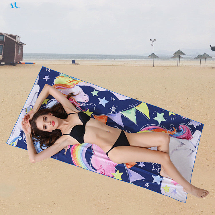 Beach children's bath towel printed towel Saor Style