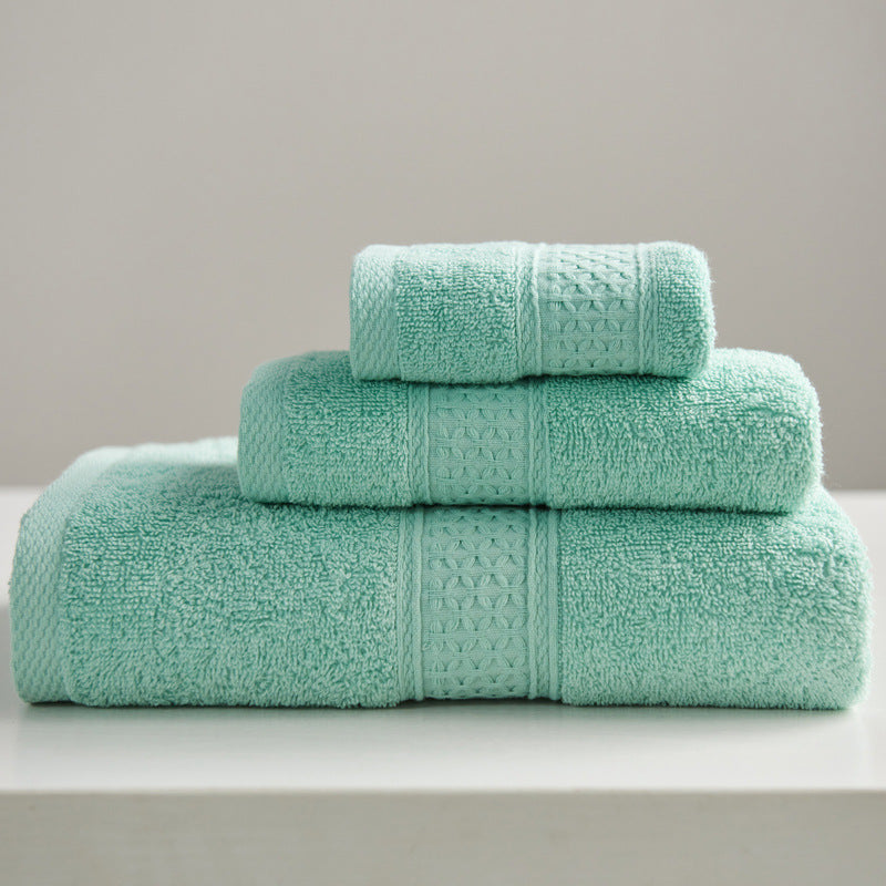 Minimalist Style Square Towel Towel Bath Towel Set Towel Pure Cotton Saor Style