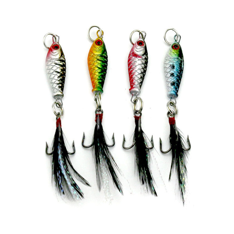 HENGJIA Mini lead fish bait 6.4g road subiron bait 2.5cm simulation metal bait GND Products
