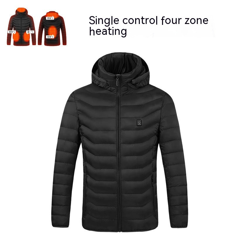 Winter Smart Couples Constant Temperature Cotton Clothing USB Electric Heating