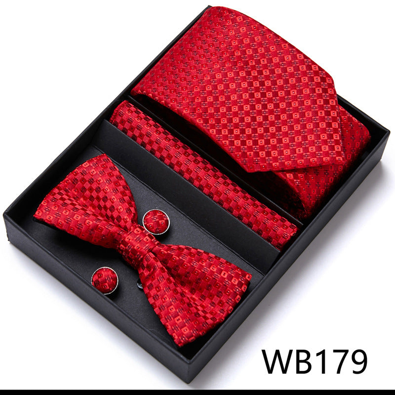 Men's Business Dress Wedding Bow Tie Suit Saor Style