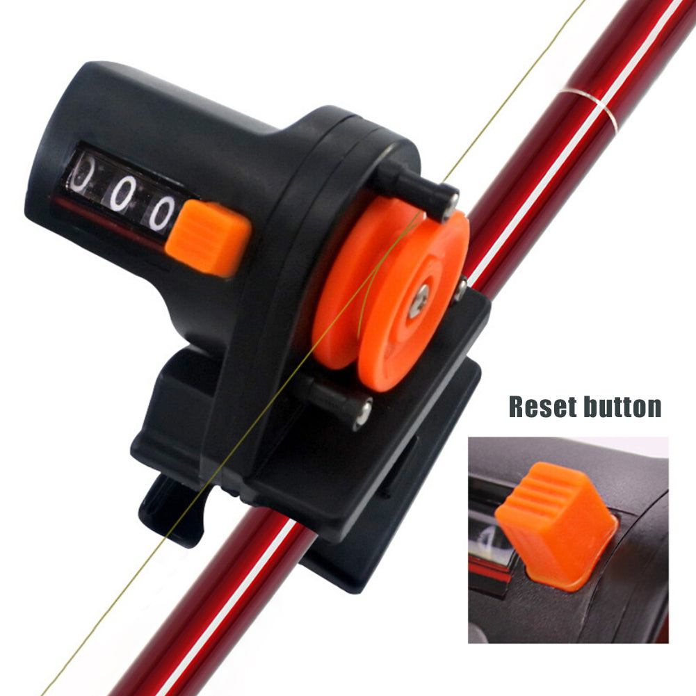 Fishing Line Counter 0-999m Portable Fishing Line Depth Finder Length Gauge Fishing Tackle Tool GND Products