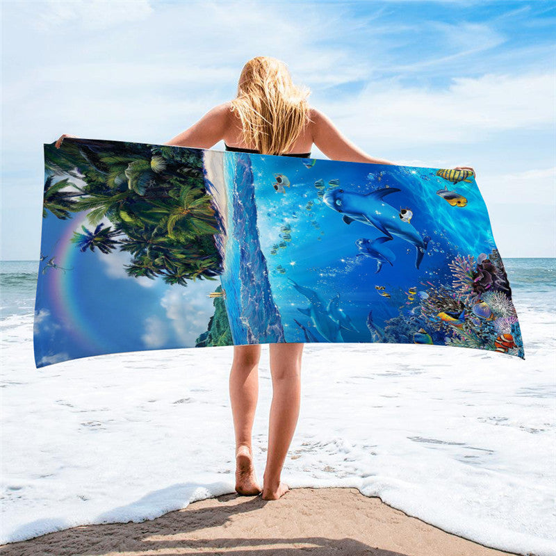 Square beach towel Saor Style