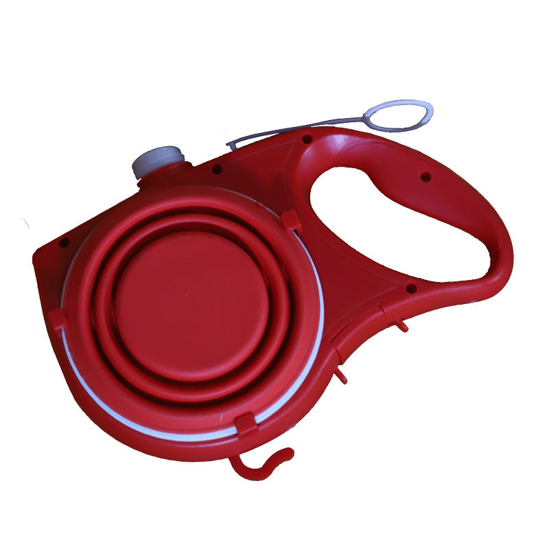 Pet Supplies With Water Bottle, Cup, Pet Rope Saor Style