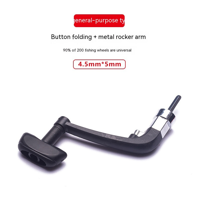 Metal Fishing Wheel Foldable Handle Rocker Arm GND Products