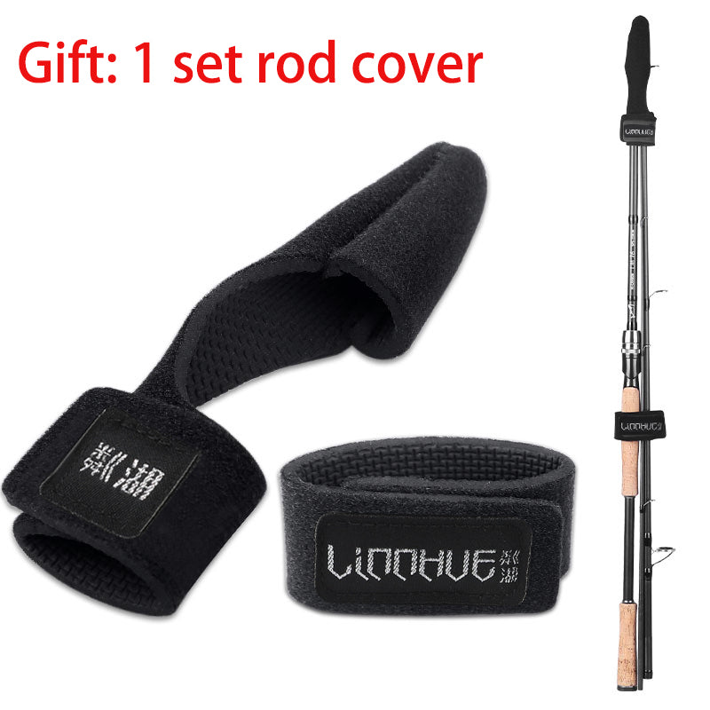Three-section Lure Rod Adjustable Carbon Straight Handle Fishing Rod GND Products