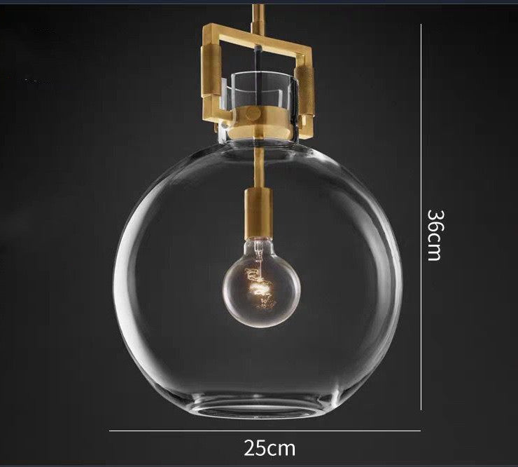 1 Light Luxury Chandelier Nordic Glass GND Products