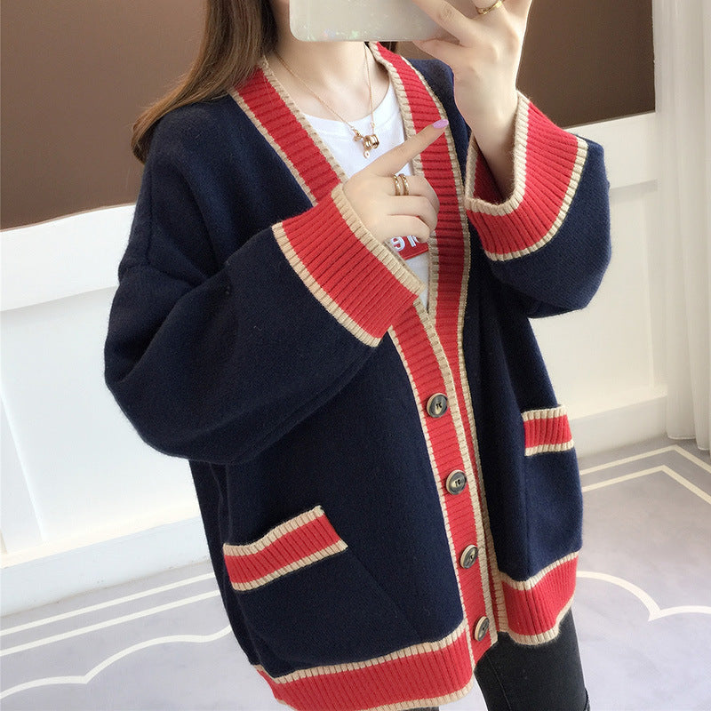 Women's Tops Sweaters Knitwear Loose Jacket