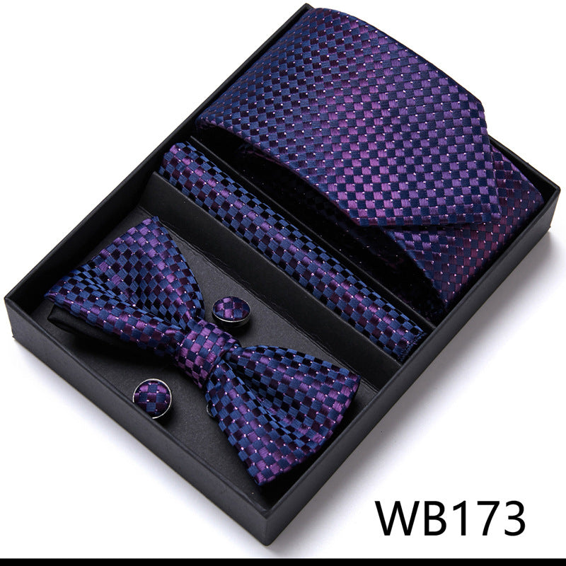 Men's Business Dress Wedding Bow Tie Suit Saor Style