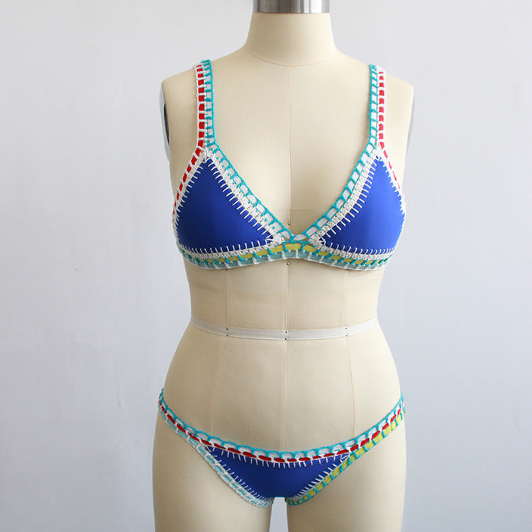 Hand-woven beach Bikini Saor Style