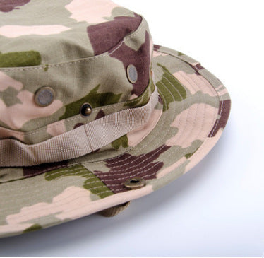 Camouflage Summer Fisherman Outdoor Sunscreen Hat