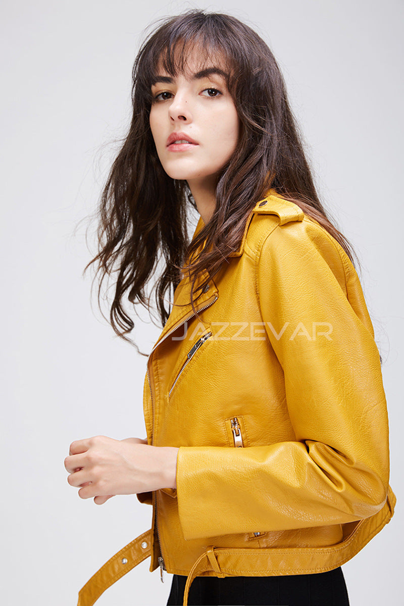 PU Leather Jacket Saor Style