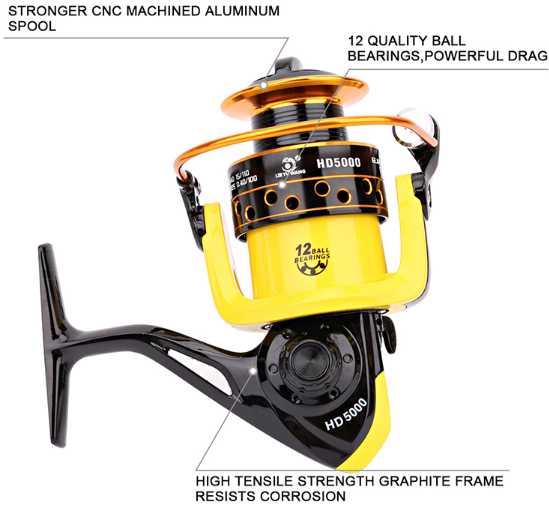 Hunting fish king metal fishing reel GND Products