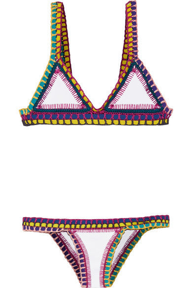 Hand-woven beach Bikini Saor Style
