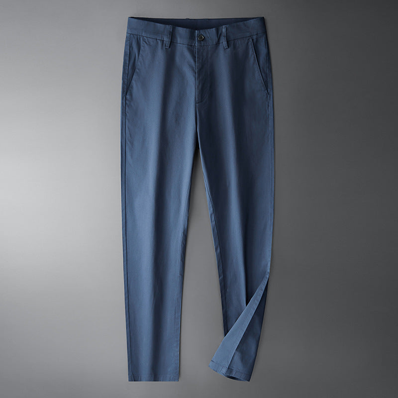 Men's Breathable Elastic Thin Business Casual Pants