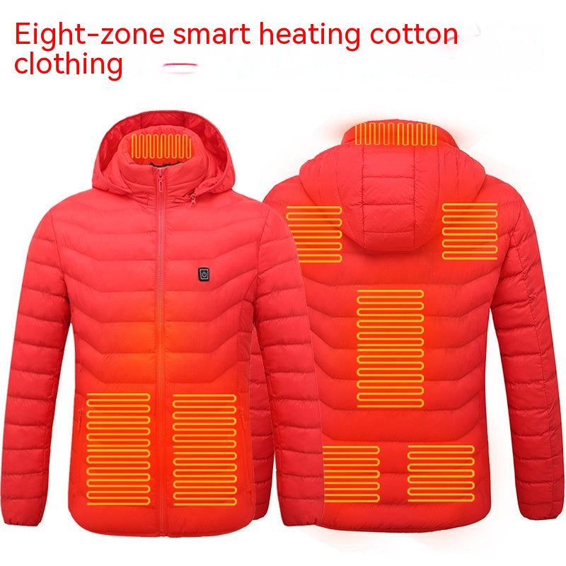 Winter Smart Couples Constant Temperature Cotton Clothing USB Electric Heating