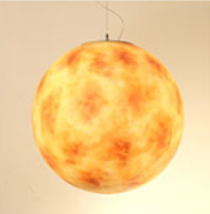 Industrial Style Moon Lamp Chandelier
