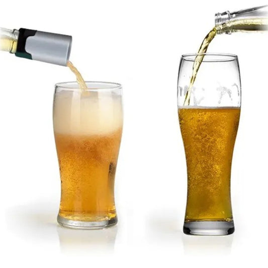 Beer Bubbler Household Foaming Machine Portable Beer Foam Maker Get Draft Beer Flavor From A Bottle Dropshipping Saor Style