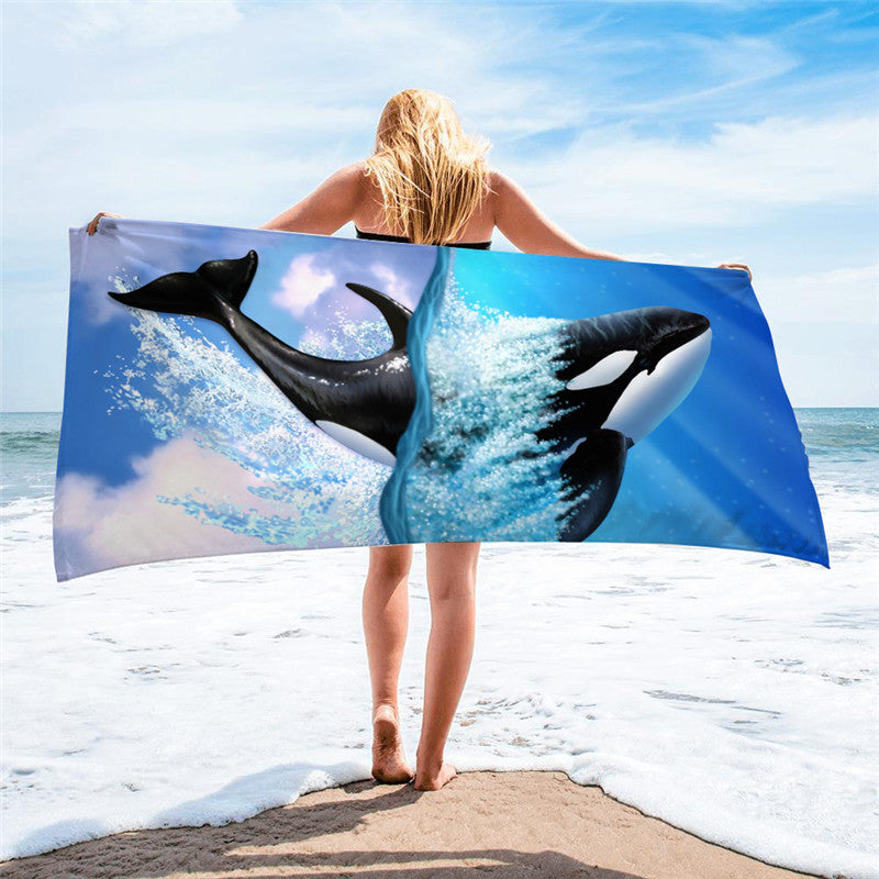 Square beach towel Saor Style