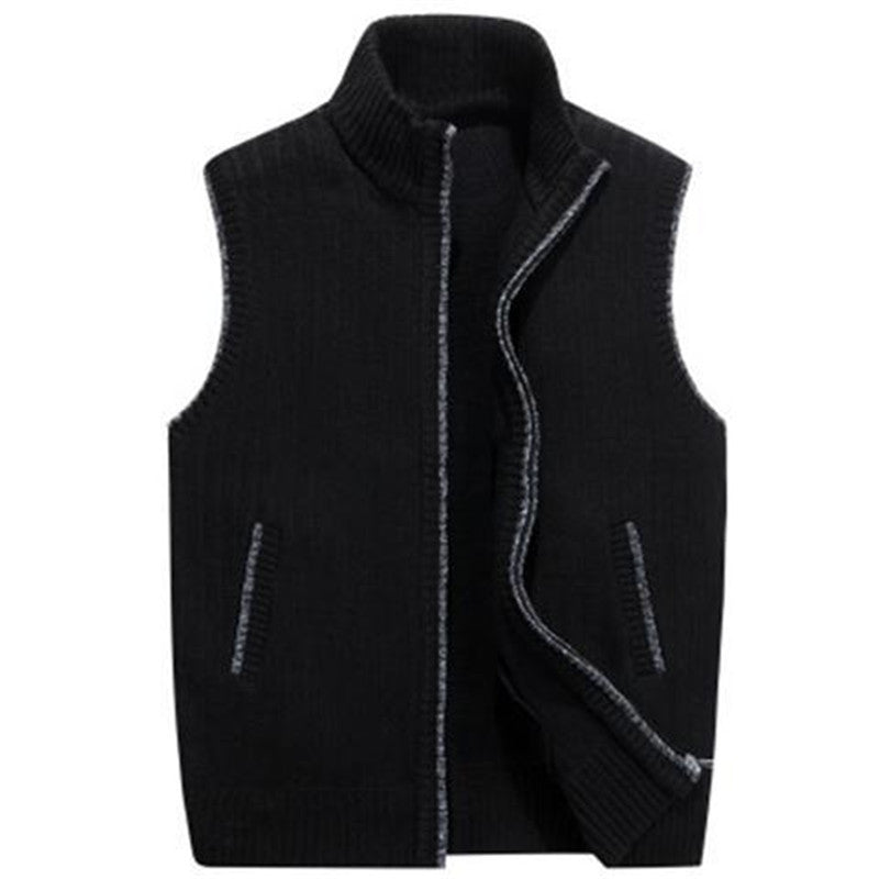 Knitted sweater body warmer