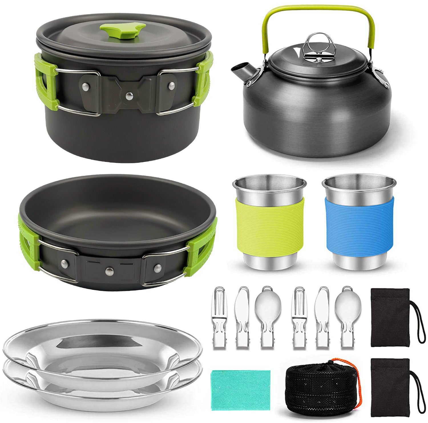 Camping Cooker Outdoor Teapot Combination Picnic Pot Set GND Products