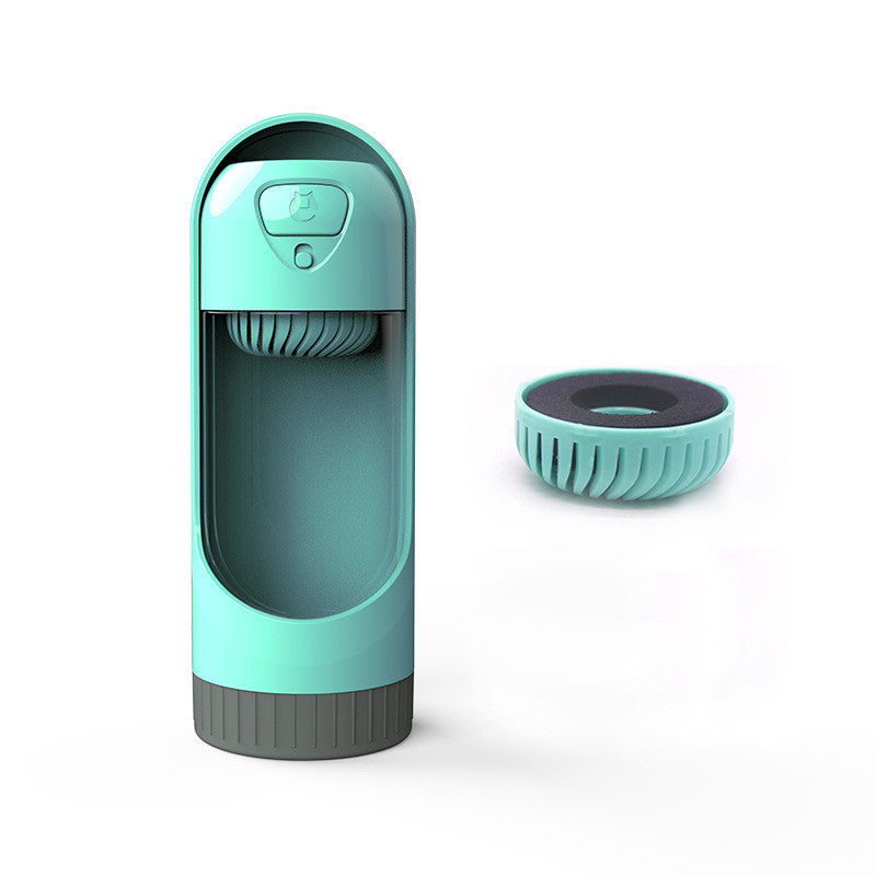 Pet Multifunctional Pet Accompanying Cup Portable Dog Water Cup Household Saor Style