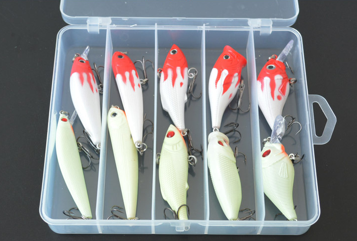 Wholesale Lure Bait fake bait imitation bait full swimming bait lure lure lure night light fish gear suit GND Products