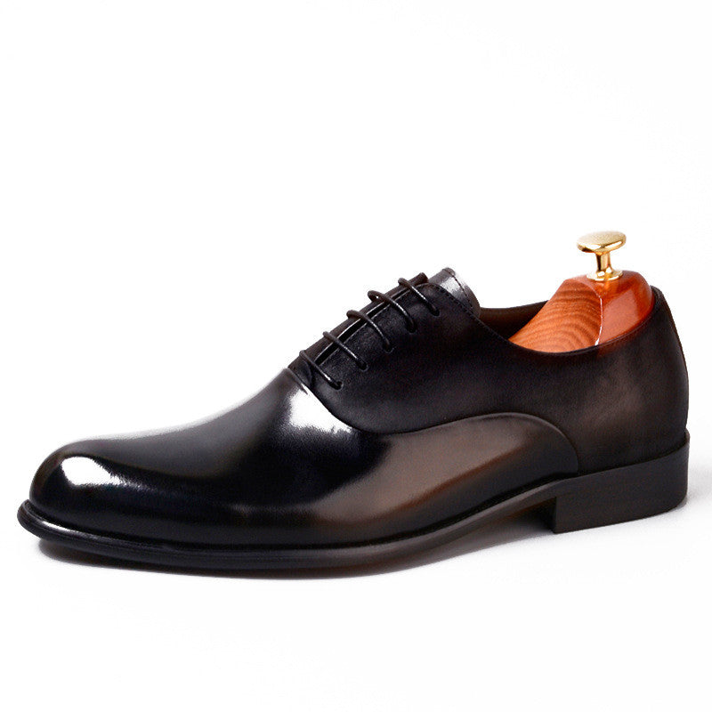 Vintage British Business Mens Formal Leather Shoes Saor Style