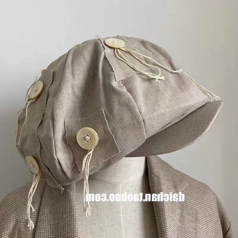Women's Hip Hop Button Niche Beret