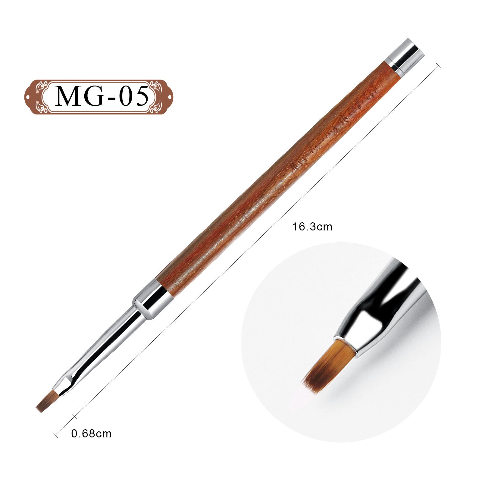 Painted Pull-On Round Tip Nail Art Pen Set GND Products