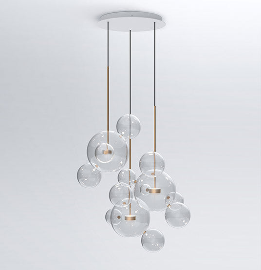 Soap Bubble Mickey Chandelier LED Living Room Bedroom Dining Room Glass GND Products