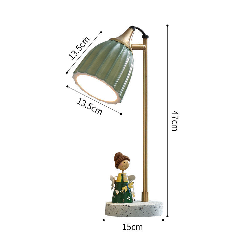 Nordic Style Light-transmitting Ceramic Ins Table Lamp GND Products