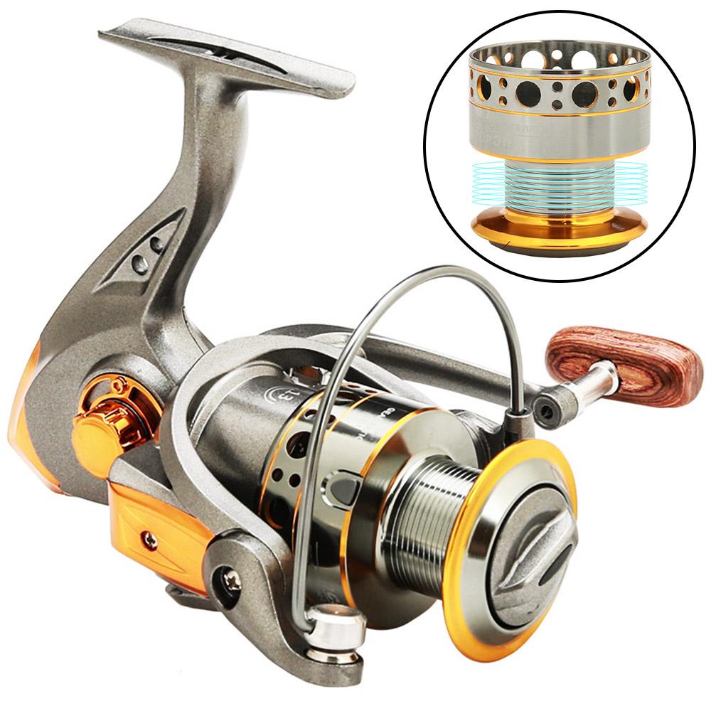 Spinning Fishing Reels 13BB Light Weight Ultra Smooth Powerful Reels Pink Iolaus