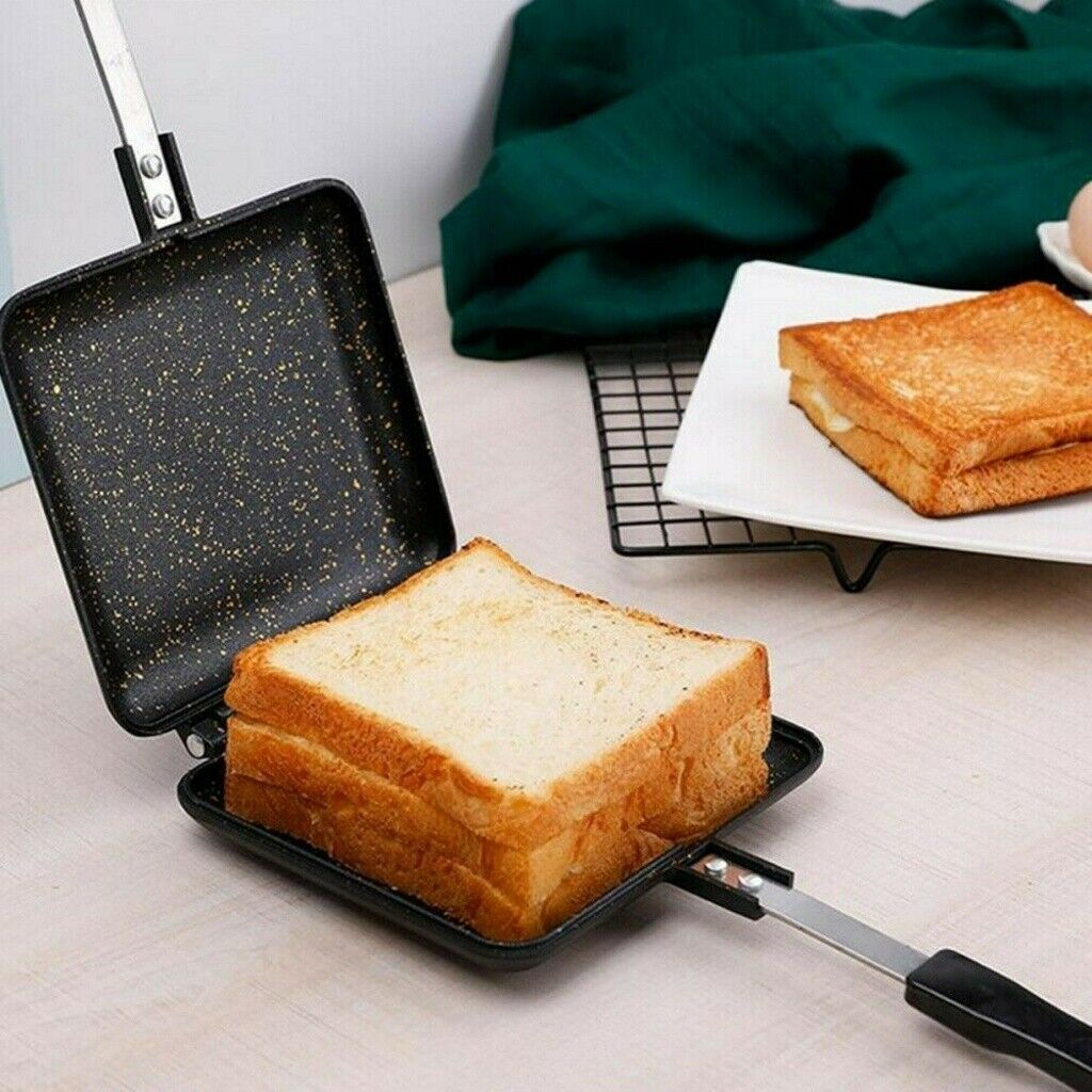 Sandwich Toastie Maker Toaster Machine Breakfast Non-stick Camping Stove Toaster GND Products