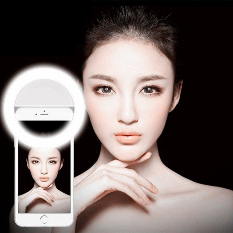 Selfie Ring Mobile Phone Clip Lens Light Lamp Litwod Led Bulbs GND Products