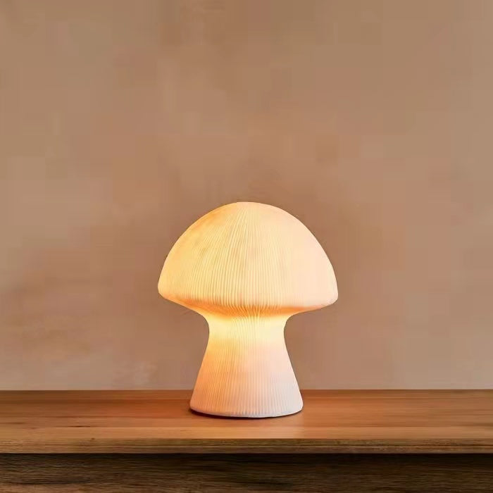 Nordic Style Bedside Bedroom Table Lamp Night Light Sandstone Handmade Ornaments GND Products