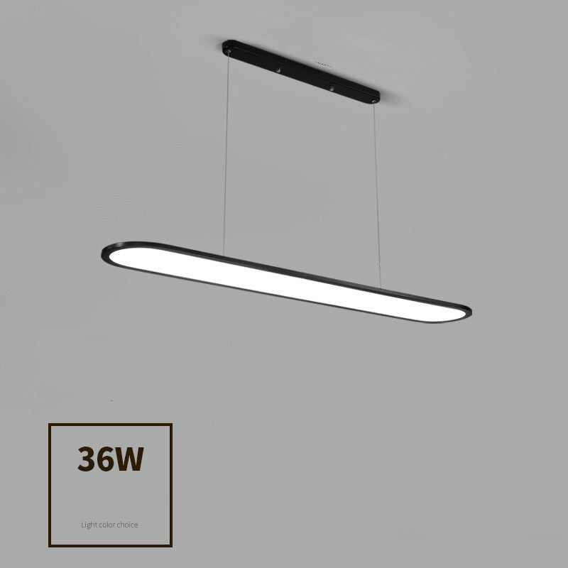 Modern Simple Creative Strip Bar Led Office Lighting Restaurant Chandelier GND Products