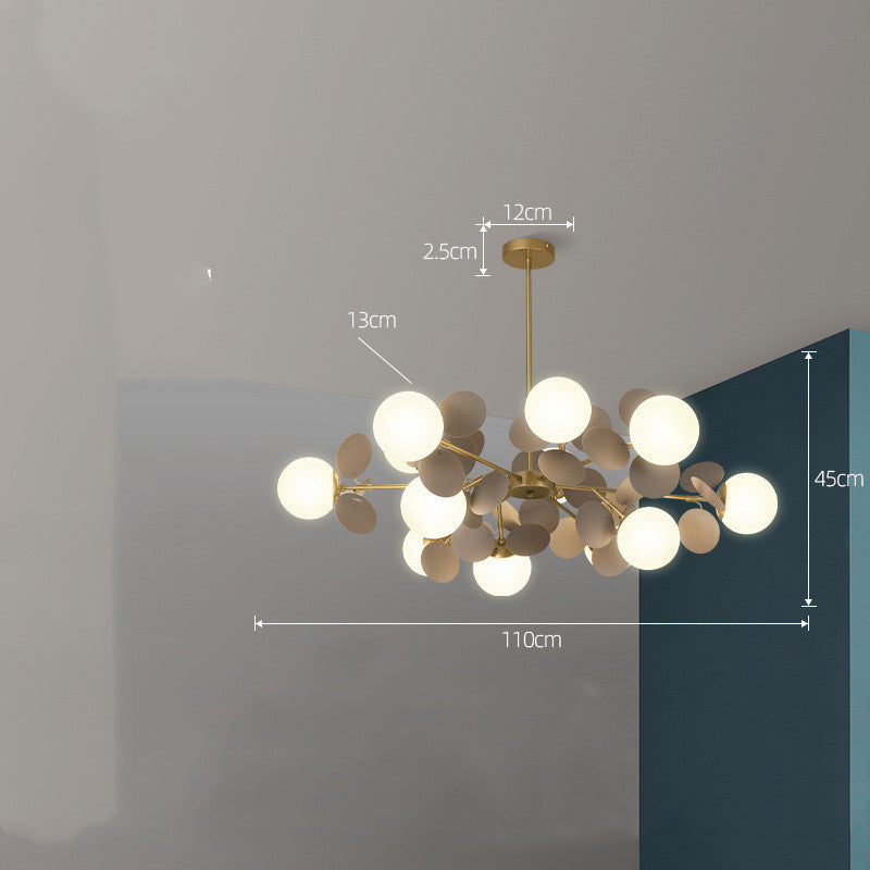 Nordic Chandelier Modern Minimalist Living Room Bedroom Lighting GND Products