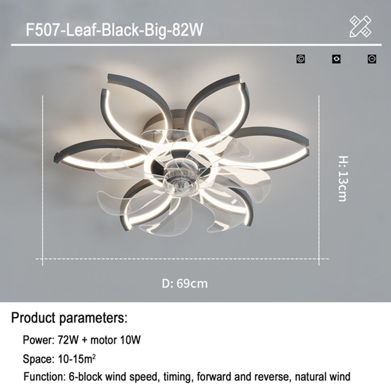Light Luxury Household Intelligent Suction Fan Lamp GND Products