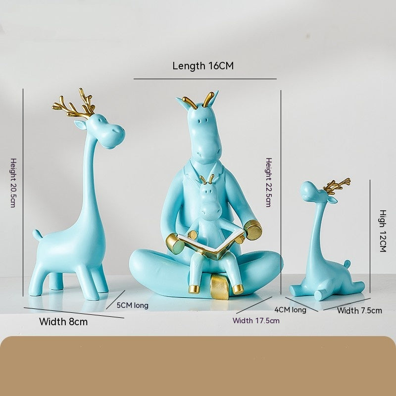 Cartoon Cute Deer Ornaments